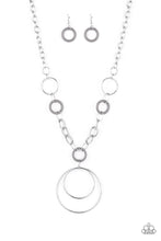Load image into Gallery viewer, Paparazzi HOOP du Jour - Silver Necklace
