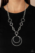 Load image into Gallery viewer, Paparazzi HOOP du Jour - Silver Necklace
