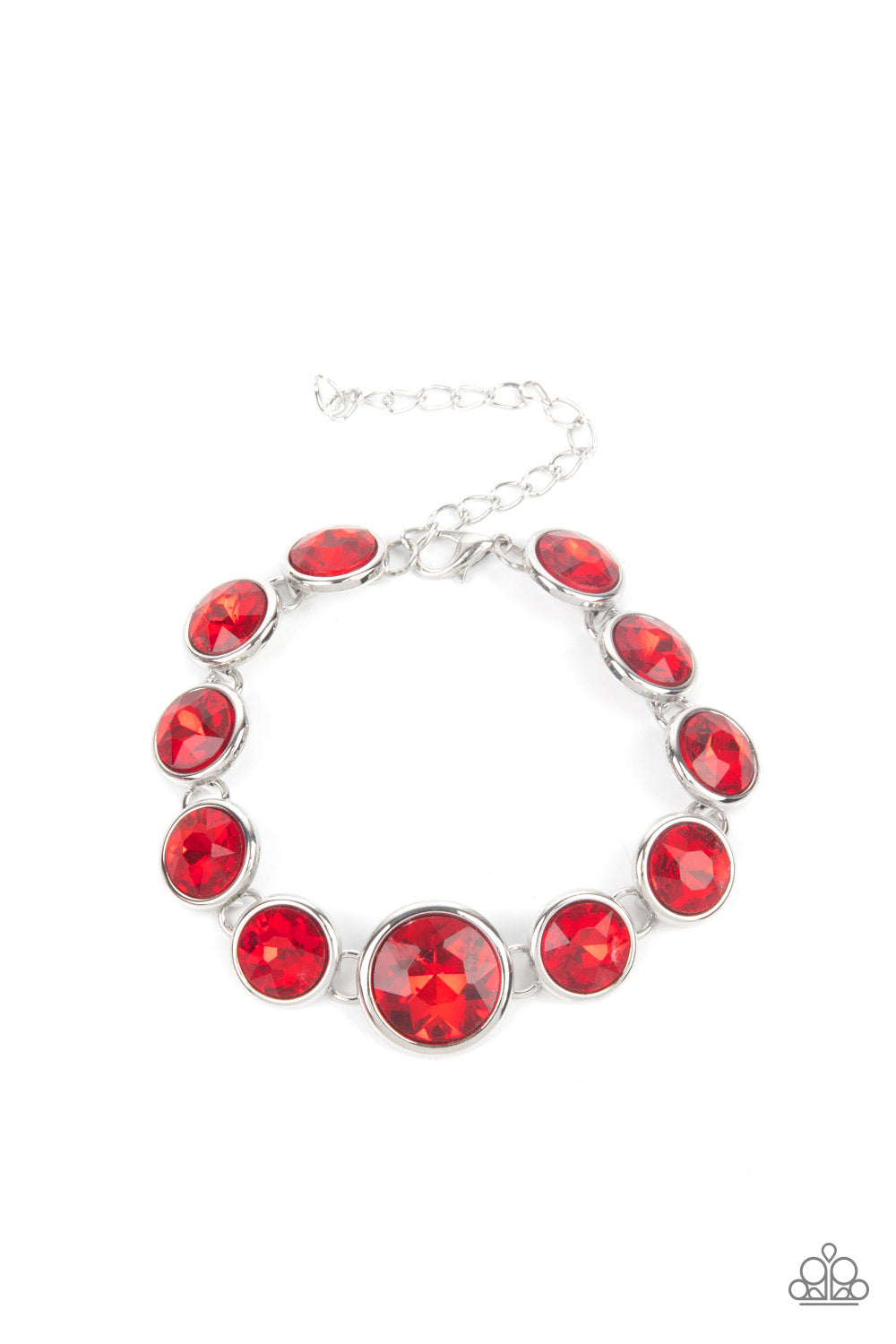 Paparazzi Lustrous Luminosity - Red Bracelet