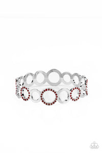 Paparazzi Future, Past, and POLISHED - Red Bracelet