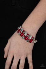 Load image into Gallery viewer, Paparazzi Urban Crest - Red Bracelet
