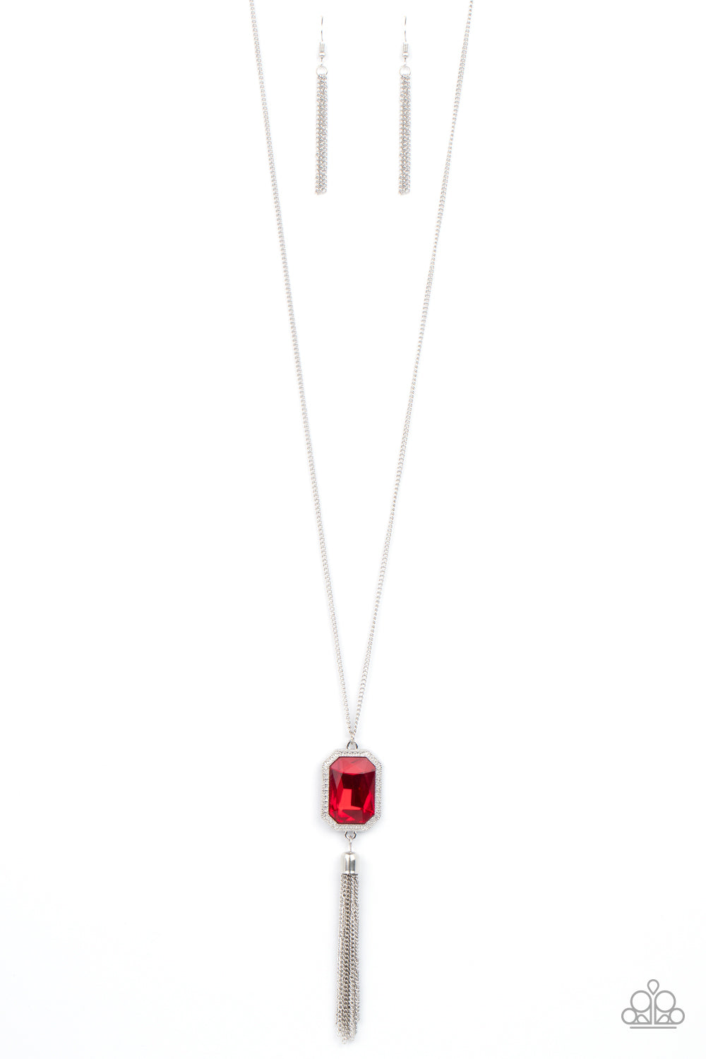 Paparazzi Blissed Out Opulence - Red Necklace