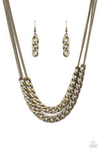 Load image into Gallery viewer, Paparazzi Urban Culture - Brass Necklace
