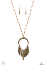 Load image into Gallery viewer, Paparazzi You Wouldnt FLARE! - Brass Necklace
