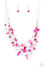 Load image into Gallery viewer, Paparazzi Prismatic Pebbles - Pink Necklace
