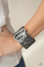 Load image into Gallery viewer, Paparazzi HISS-tory In The Making - Silver Bracelet
