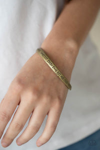 Paparazzi Perfect Present - Brass Bracelet