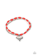 Load image into Gallery viewer, Paparazzi Candy Gram - Red Bracelet
