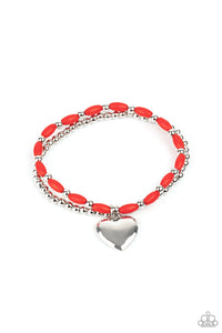 Paparazzi Candy Gram - Red Bracelet