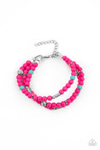 Load image into Gallery viewer, Paparazzi Desert Decorum - Pink Bracelet
