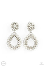 Load image into Gallery viewer, Paparazzi Discerning Droplets - White Earrings
