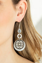 Load image into Gallery viewer, Paparazzi Royal Marina - White Earrings
