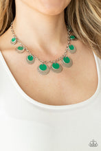 Load image into Gallery viewer, Paparazzi The Cosmos Are Calling - Green Necklace

