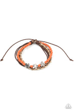 Load image into Gallery viewer, Paparazzi Raffia Remix - Orange
