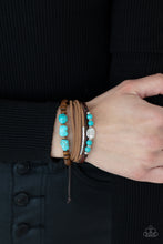 Load image into Gallery viewer, Paparazzi Act Natural - Blue Bracelet
