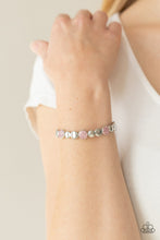 Load image into Gallery viewer, Paparazzi Dimensional Dazzle - Pink Bracelet
