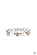 Load image into Gallery viewer, Paparazzi Dimensional Dazzle - Brown Bracelets
