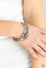 Load image into Gallery viewer, Paparazzi We Aim To Please - Silver Bracelet
