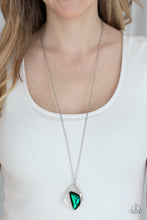 Load image into Gallery viewer, Paparazzi Galactic Wonder - Green Necklace

