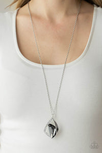 Paparazzi Galactic Wonder - Silver Necklace