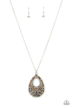 Load image into Gallery viewer, Paparazzi High Society Stargazing - Brown Necklace
