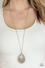 Load image into Gallery viewer, Paparazzi High Society Stargazing - Brown Necklace

