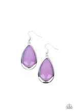 Load image into Gallery viewer, Paparazzi A World To SEER - Purple Earring
