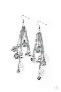 Paparazzi A Natural Charmer - Blue Earrings