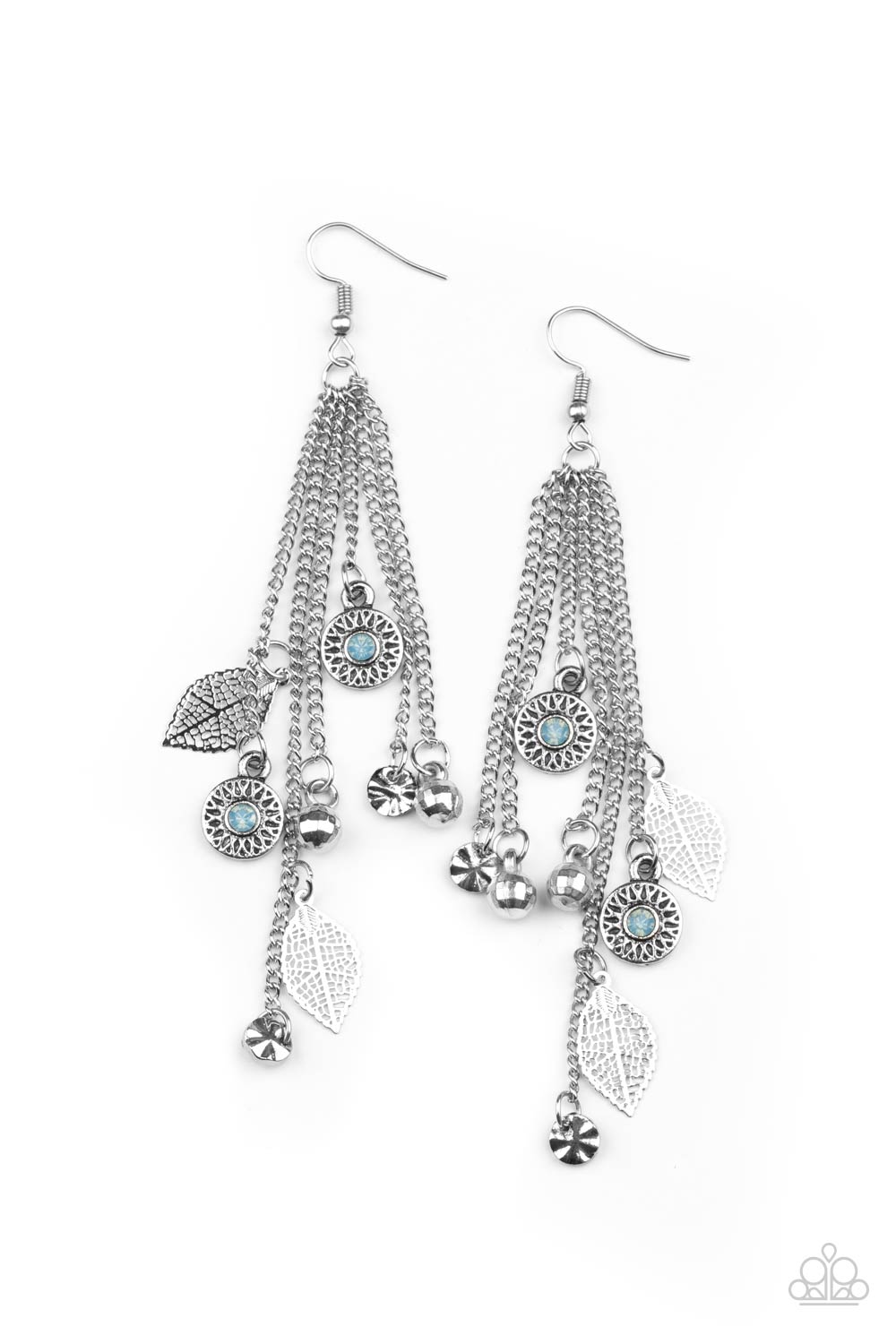 Paparazzi A Natural Charmer - Blue Earrings