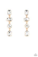 Load image into Gallery viewer, Paparazzi Cosmic Heiress - Gold Earrings
