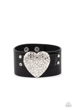 Load image into Gallery viewer, Paparazzi Flauntable Flirt - Black Bracelet
