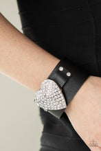 Load image into Gallery viewer, Paparazzi Flauntable Flirt - Black Bracelet
