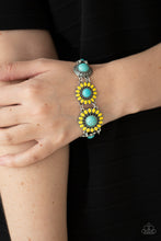 Load image into Gallery viewer, Paparazzi Bodaciously Badlands - Yellow Bracelet
