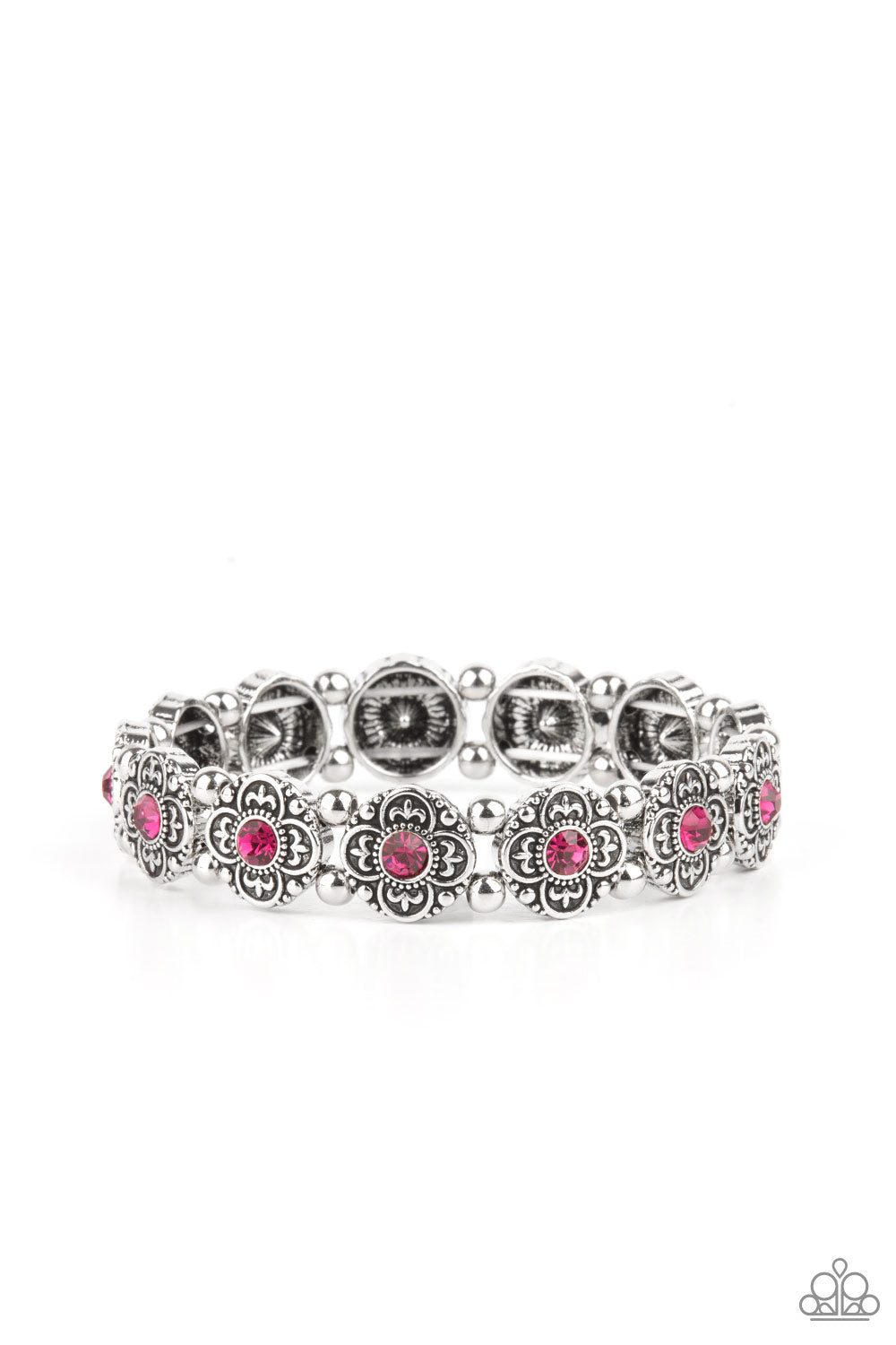 Paparazzi Trés Magnifique - Pink Bracelet