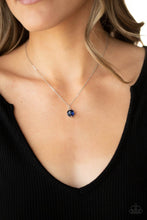 Load image into Gallery viewer, Paparazzi Undeniably Demure - Blue Necklace
