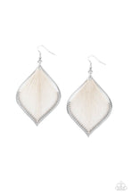 Load image into Gallery viewer, Paparazzi String Theory - White Earrings
