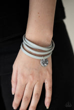 Load image into Gallery viewer, Paparazzi Wonderfully Worded - Silver Bracelet

