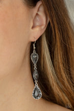 Load image into Gallery viewer, Paparazzi Test of TIMELESS - Silver Earrings
