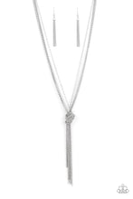 Load image into Gallery viewer, Paparazzi KNOT All There - Silver Necklace
