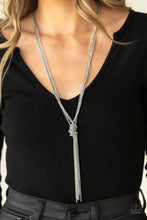 Load image into Gallery viewer, Paparazzi KNOT All There - Silver Necklace
