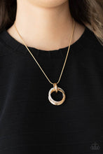Load image into Gallery viewer, Paparazzi Sphere of Influence - Gold Necklace
