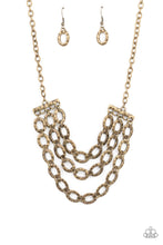 Load image into Gallery viewer, Paparazzi Repeat After Me - Brass Necklace
