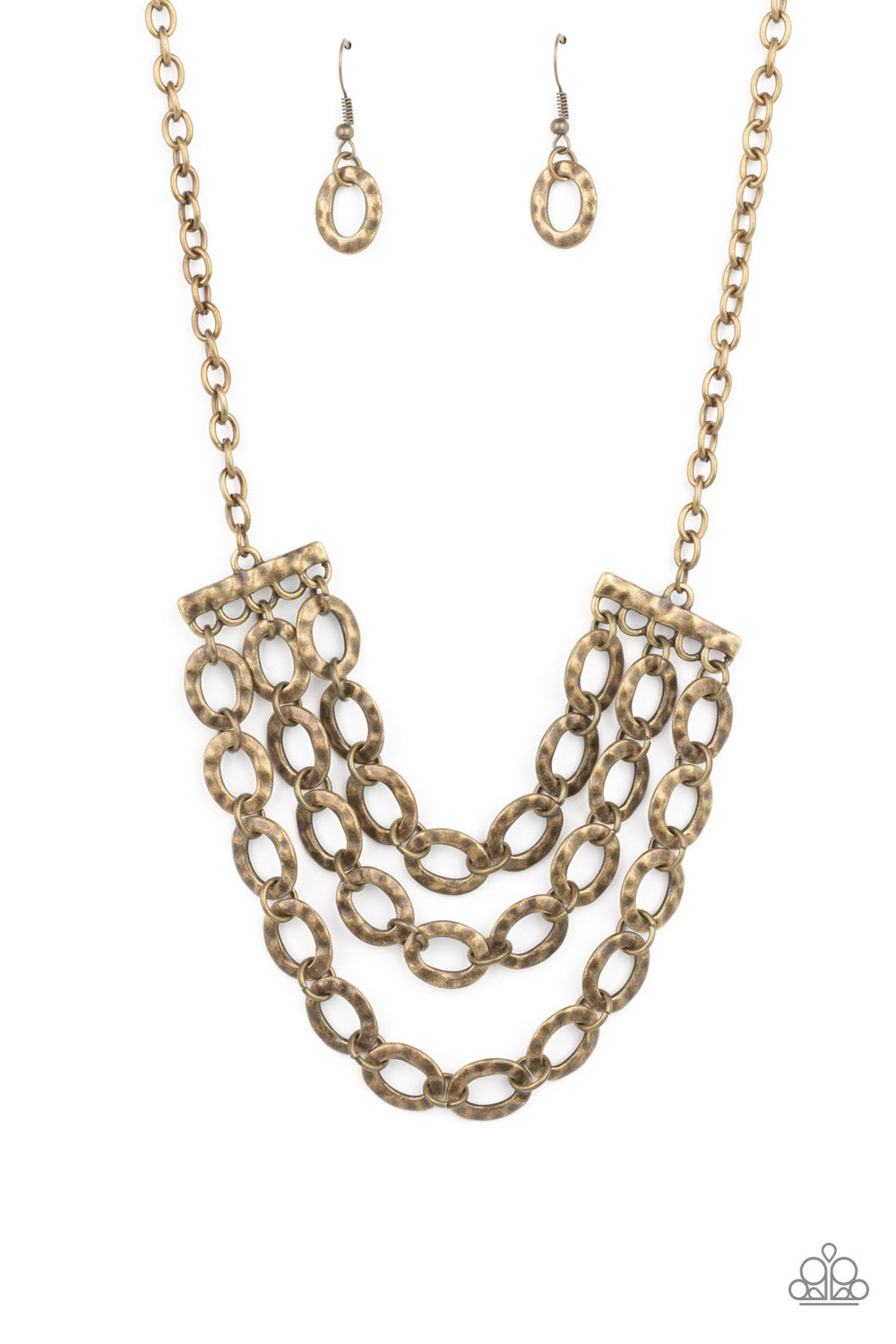 Paparazzi Repeat After Me - Brass Necklace