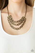 Load image into Gallery viewer, Paparazzi Repeat After Me - Brass Necklace
