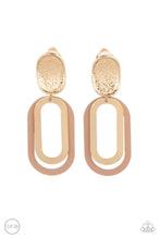Load image into Gallery viewer, Paparazzi Melrose Mystery - Brown Earring
