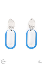 Load image into Gallery viewer, Paparazzi Melrose Mystery - Blue Earring
