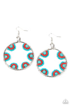 Load image into Gallery viewer, Paparazzi Off The Rim - Blue Earrings

