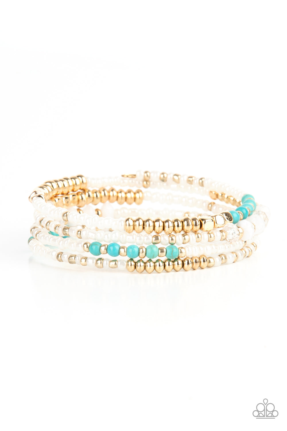 Paparazzi Infinitely Dreamy - Gold Bracelet