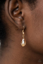 Load image into Gallery viewer, Paparazzi Teasable Teardrops - Gold Necklace
