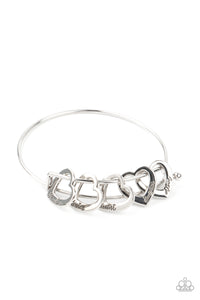 Paparazzi  A Charmed Society - Silver Bracelet